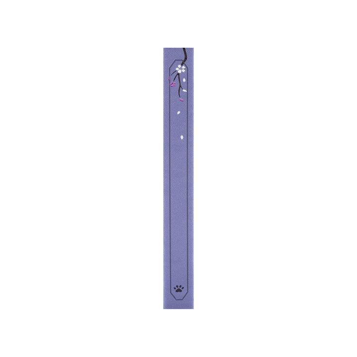 B6 Sakura &amp; Cat Notebook - Deep Purple