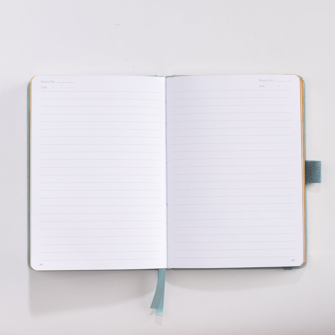 B6 Moonlight Melody Notebook - Light Blue