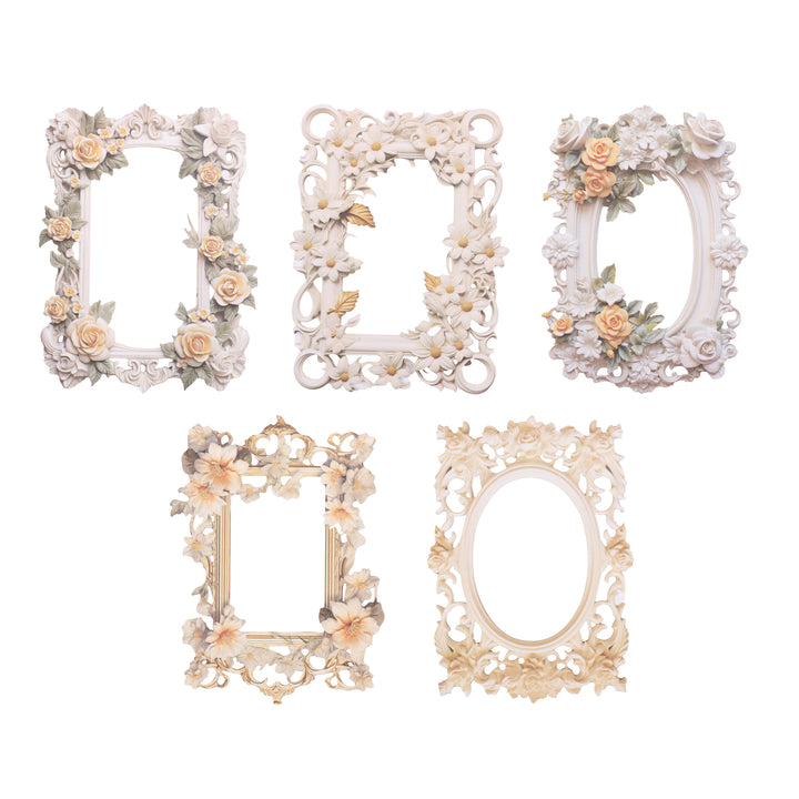 Flower Mirror Manor Scrapbook Paper - 60 Sheets