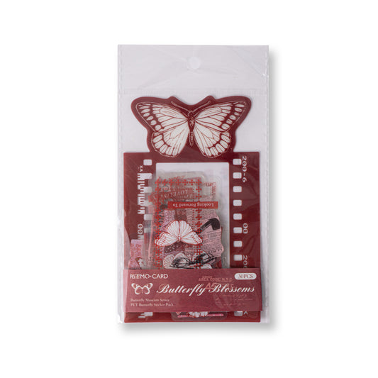Butterfly Blossoms Stickers - 30 Pcs