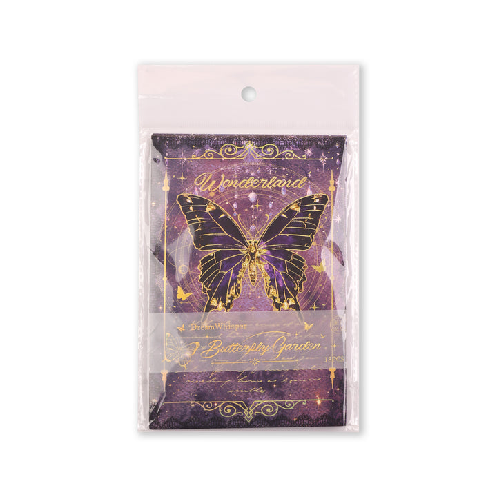 Butterfly Scrapbook Paper - 18 Sheets