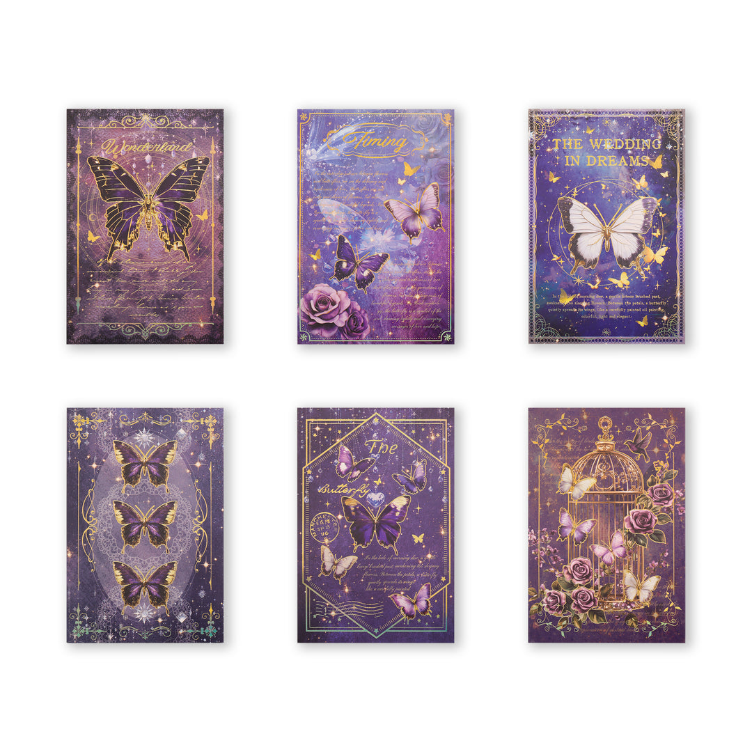 Butterfly Scrapbook Paper - 18 Sheets