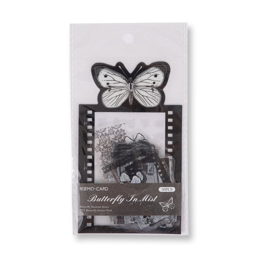 Butterfly in Mist Stickers - 30 Pcs
