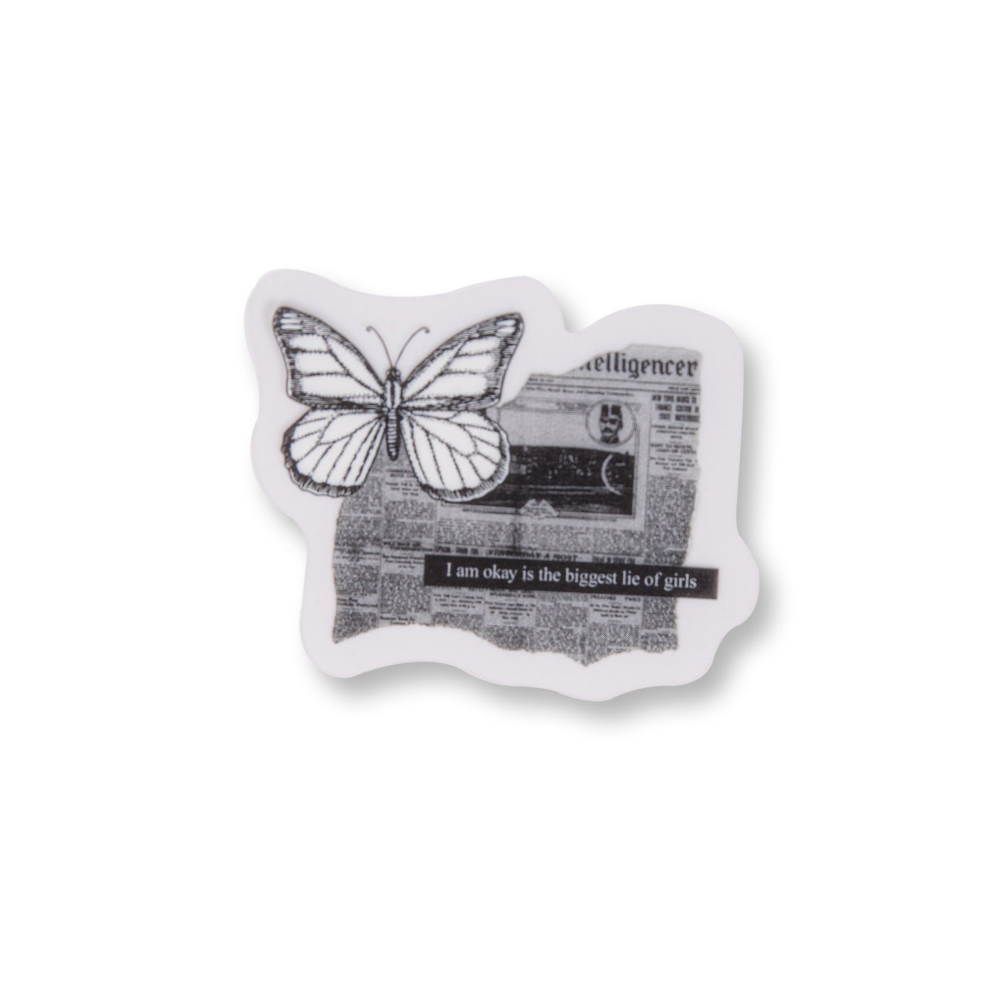 Butterfly in Mist Stickers - 30 Pcs