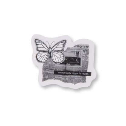 Butterfly in Mist Stickers - 30 Pcs