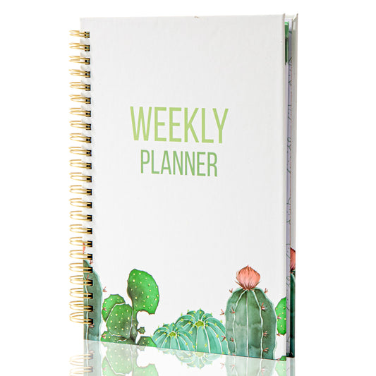 Cactus Weekly Planner - A5 - Green