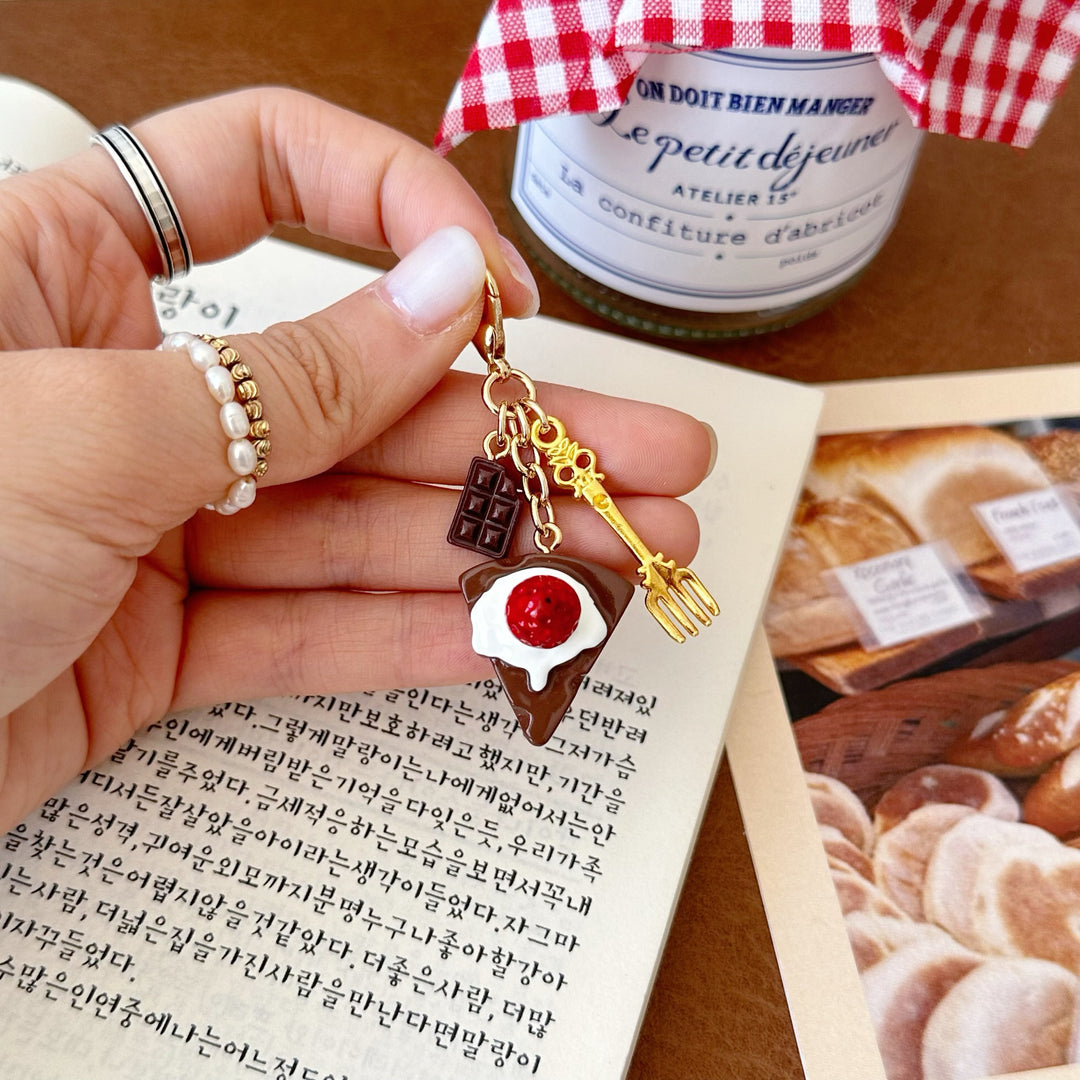 Cake Lobster Clasp Keychain