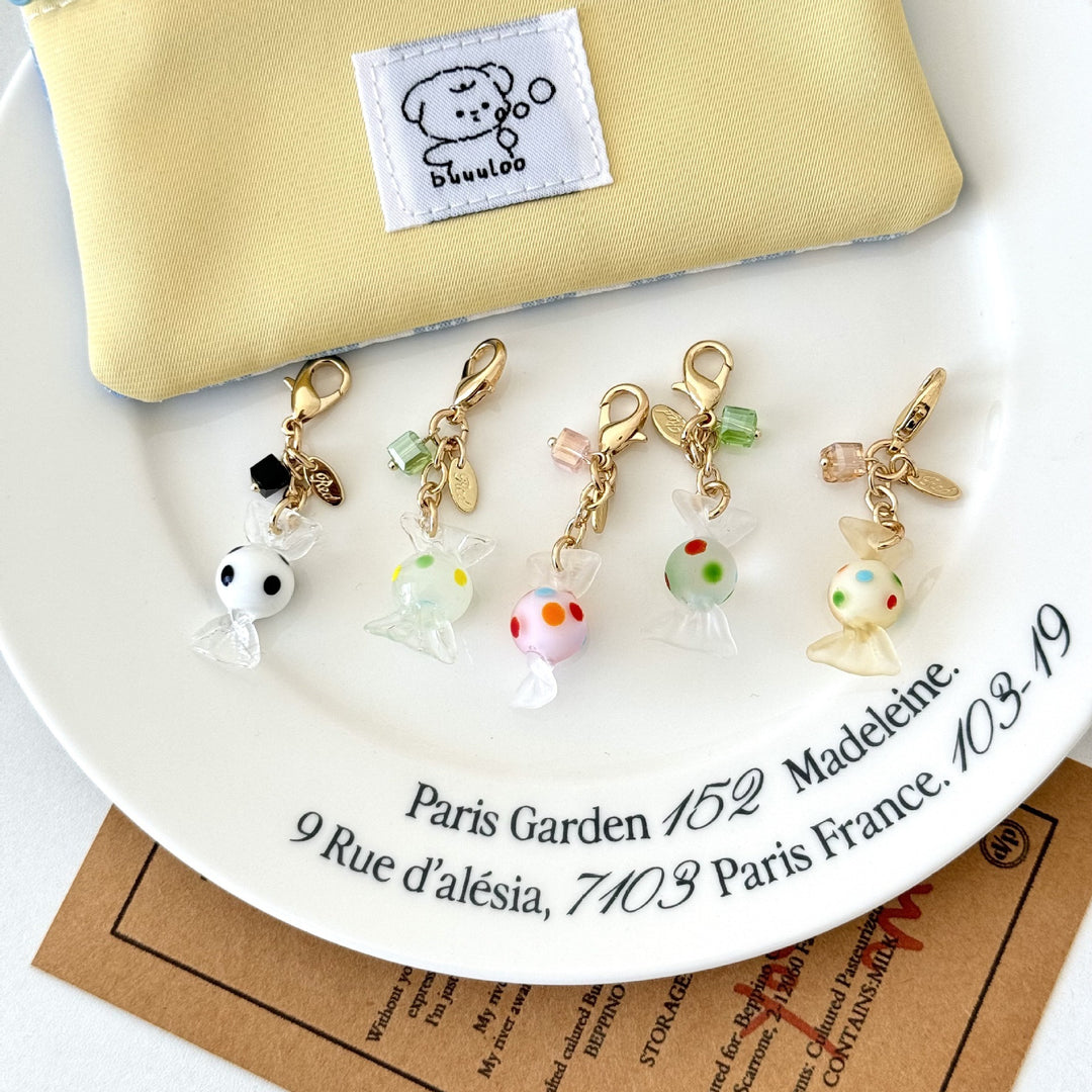 Candy Lobster Clasp Keychain