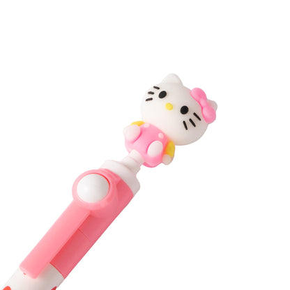 Cartoon Spinning Gel Pen - 0.5 mm - Hello Kitty - Pink