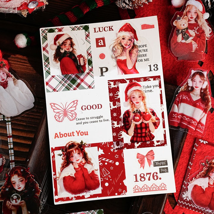 Christmas PET Stickers