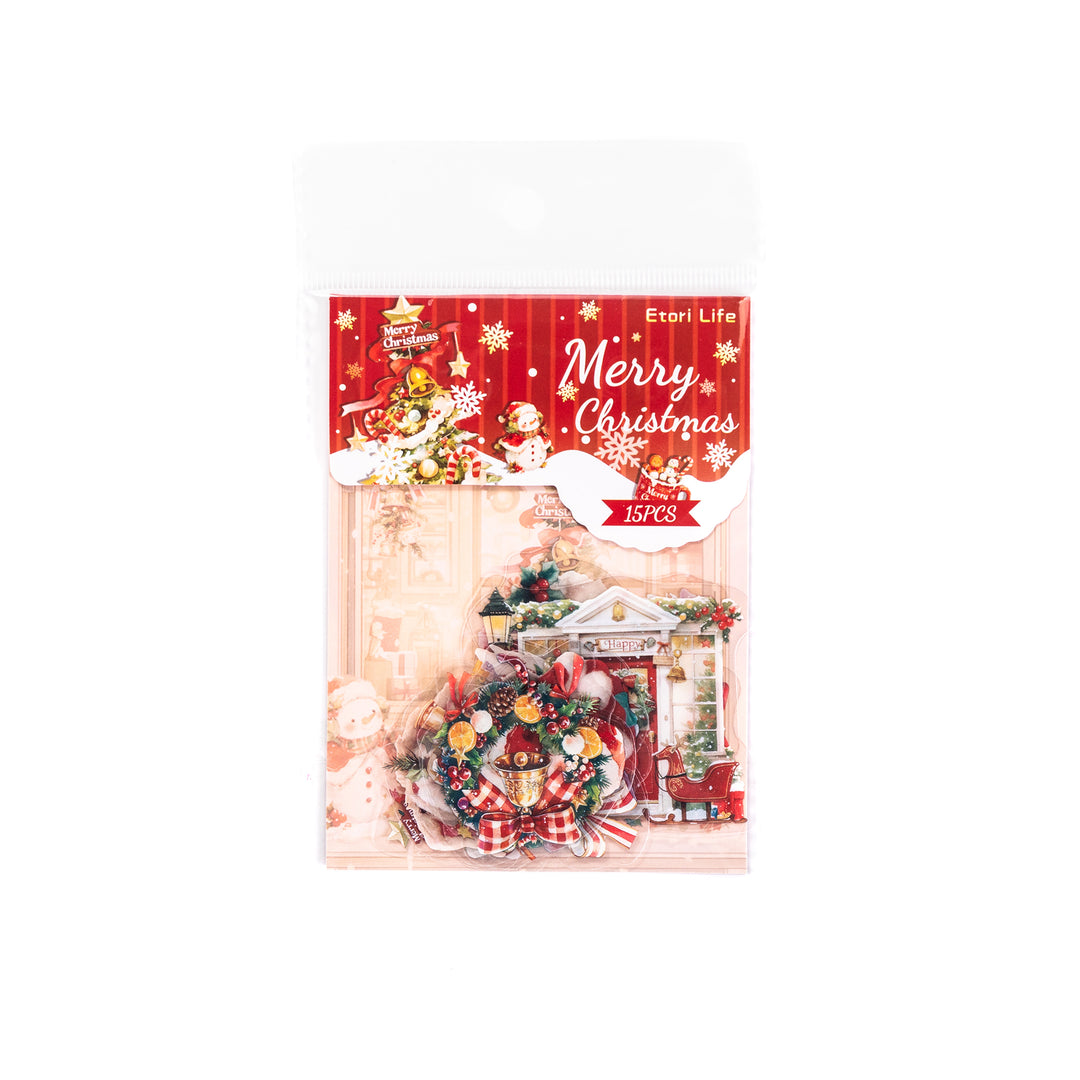 Christmas Wonder PET Stickers - 15 Pcs