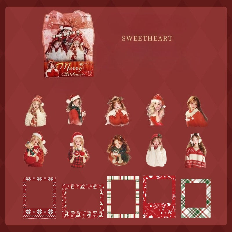 Christmas PET Stickers