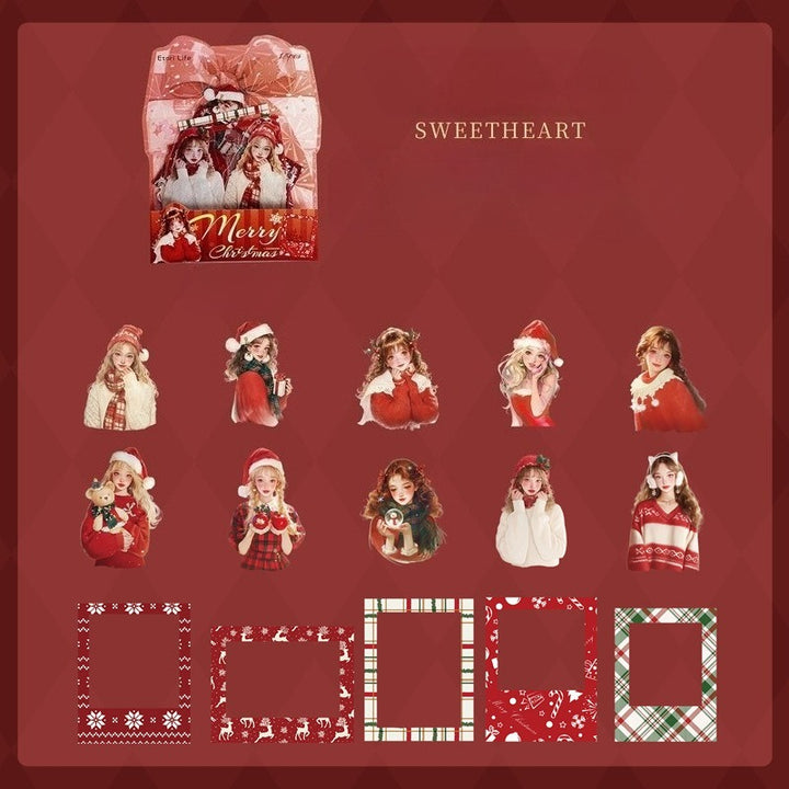 Christmas PET Stickers