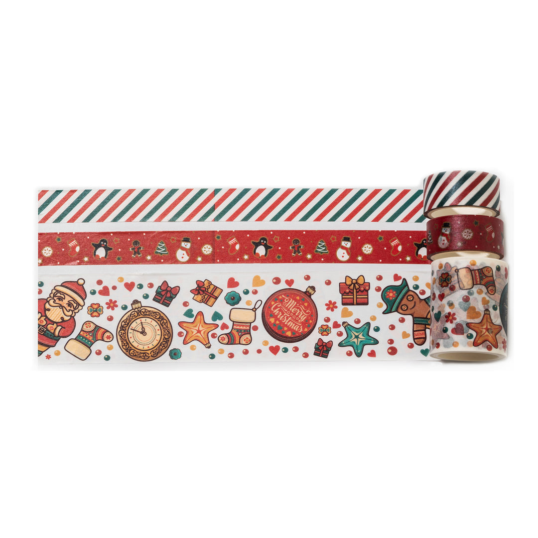 Christmas Ⅳ Washi Tape - Set of 6