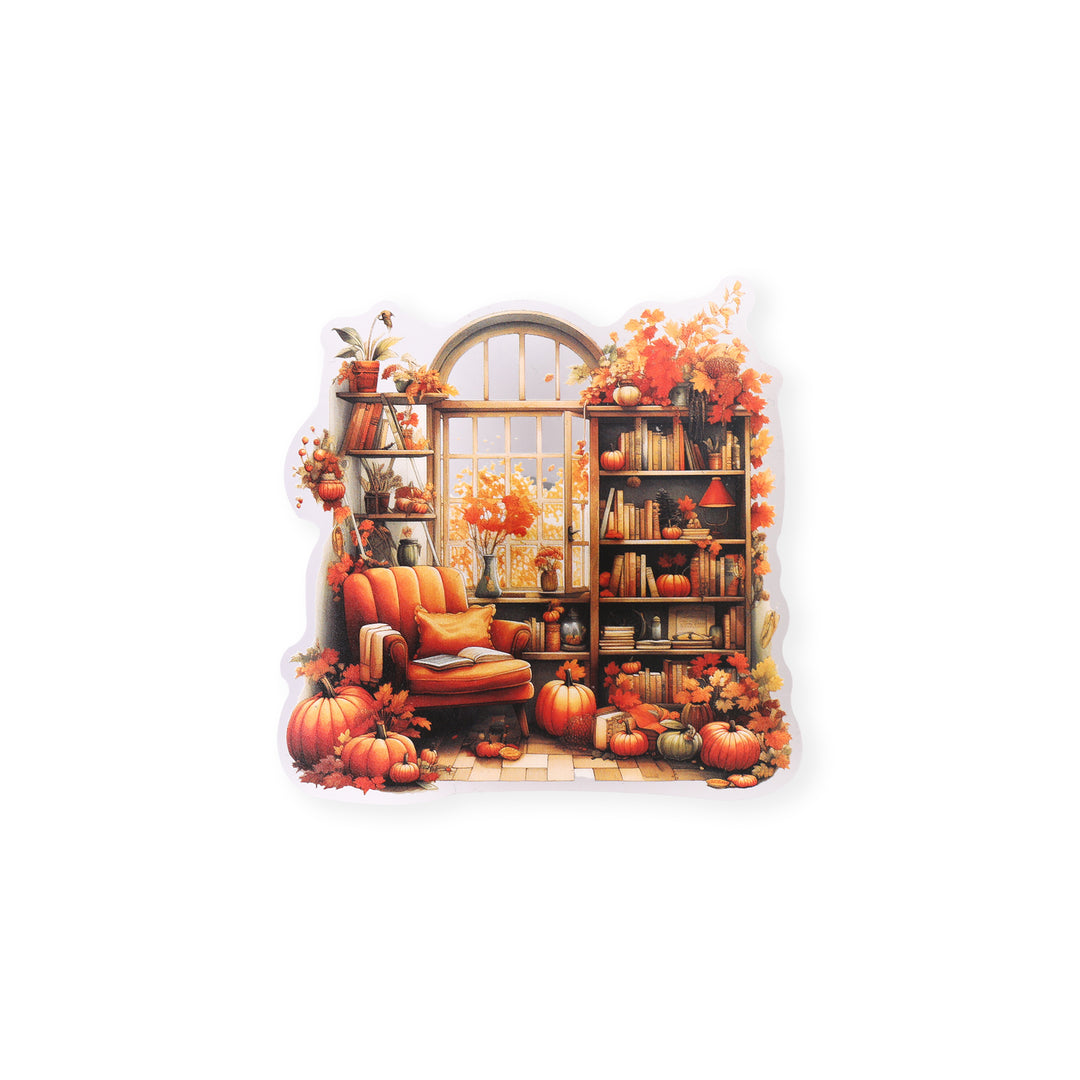 Cozy Corner Stickers - Pumpkin Study - 10 Pcs