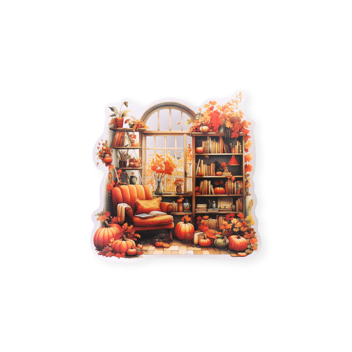 Cozy Corner Stickers - Pumpkin Study - 10 Pcs