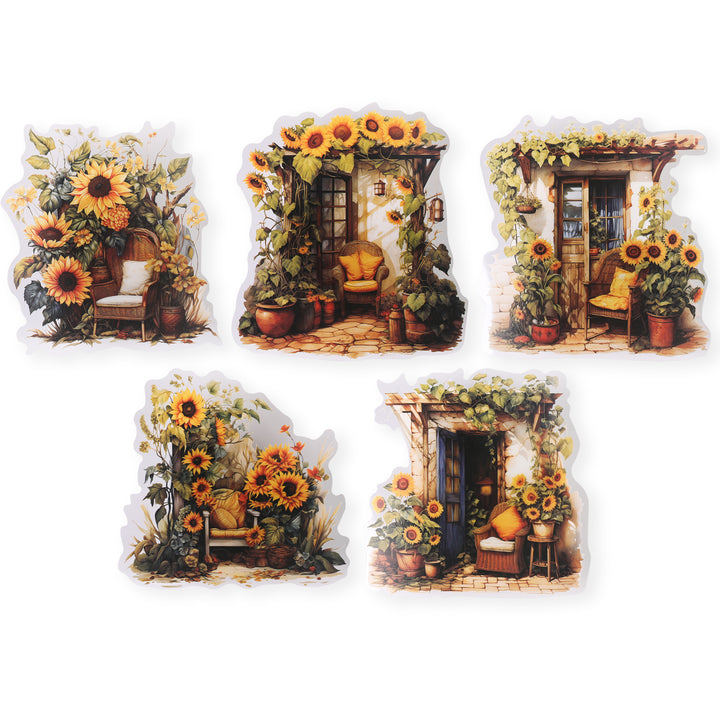 Cozy Corner Stickers - Afternoon Glow - 10 Pcs