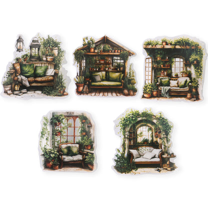 Cozy Corner Stickers - Cozy Moments - 10 Pcs
