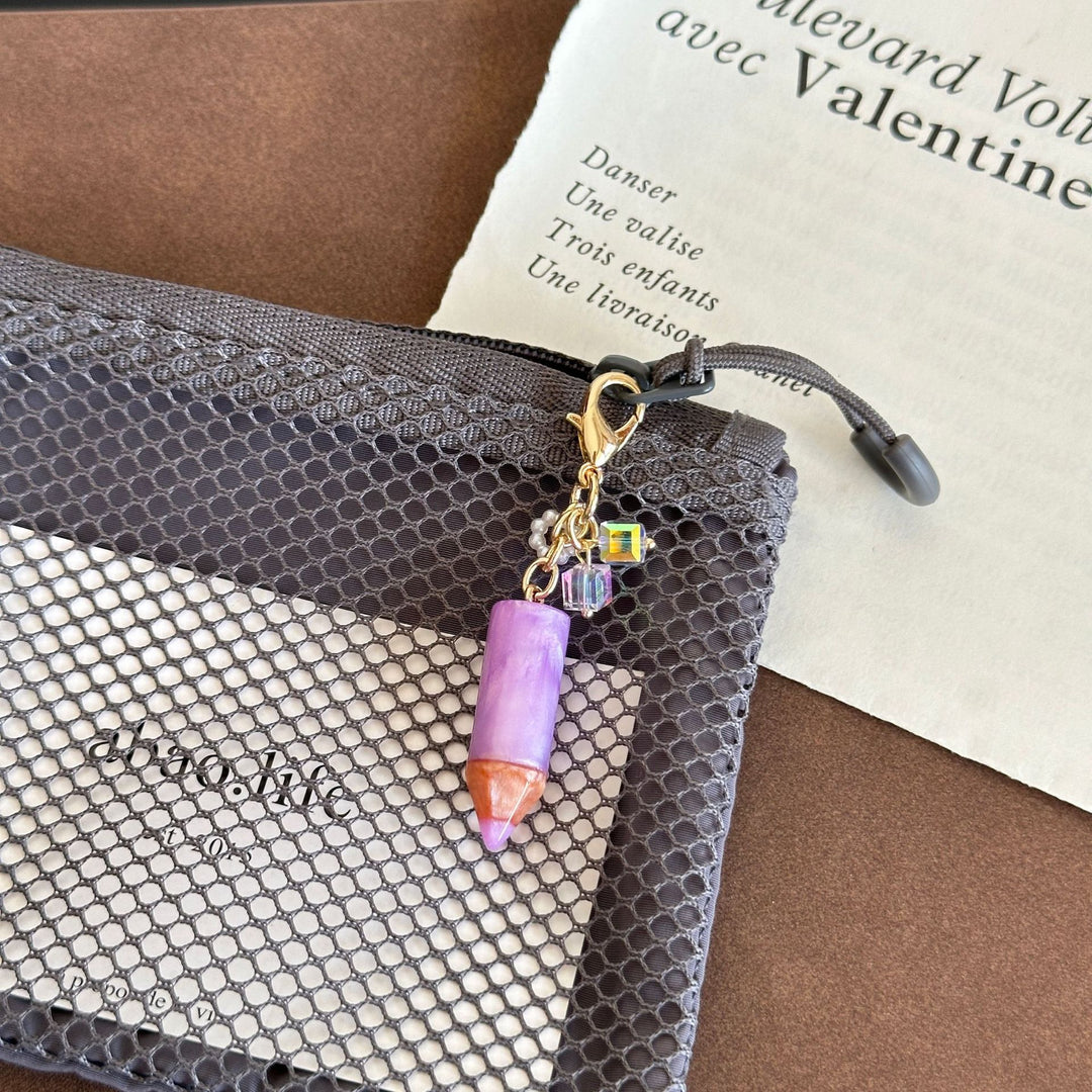 Crayon Lobster Clasp Keychain