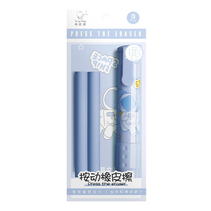 Cute Cartoon Retractable Click Eraser