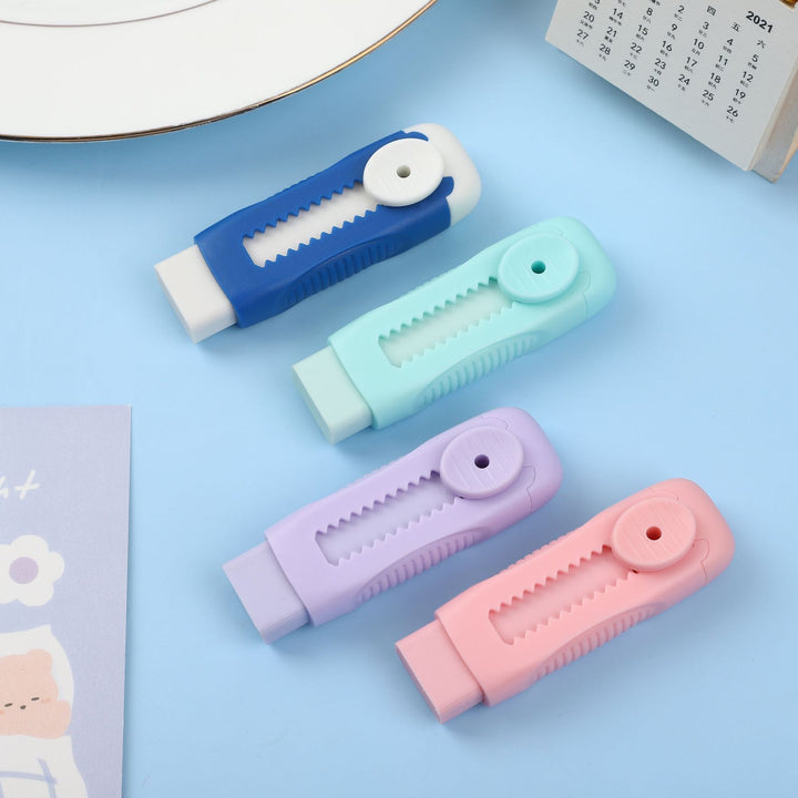 Cute Sliding Retractable Eraser