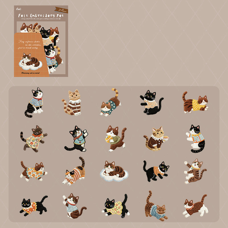 Cute Cat & Dog Stickers