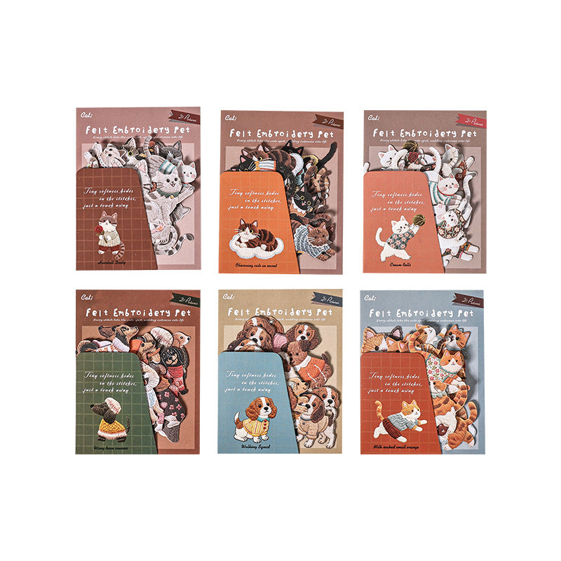 Cute Cat & Dog Stickers