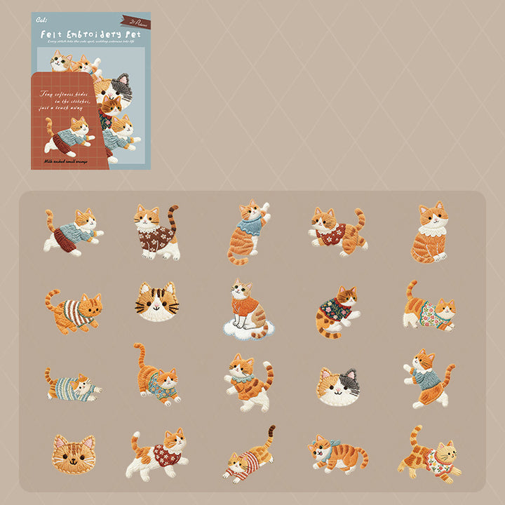 Cute Cat & Dog Stickers