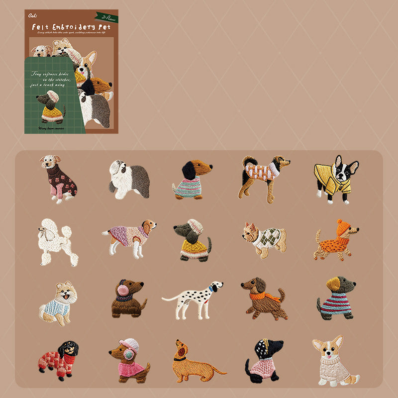 Cute Cat & Dog Stickers