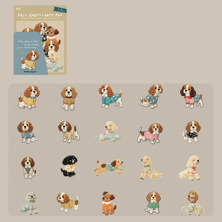 Cute Cat & Dog Stickers