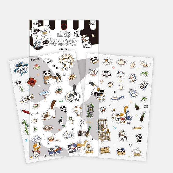 Cutie Cat PET Stickers