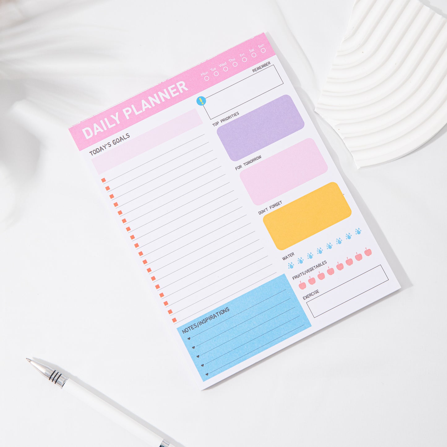 Daily To Do List Planner Notepad