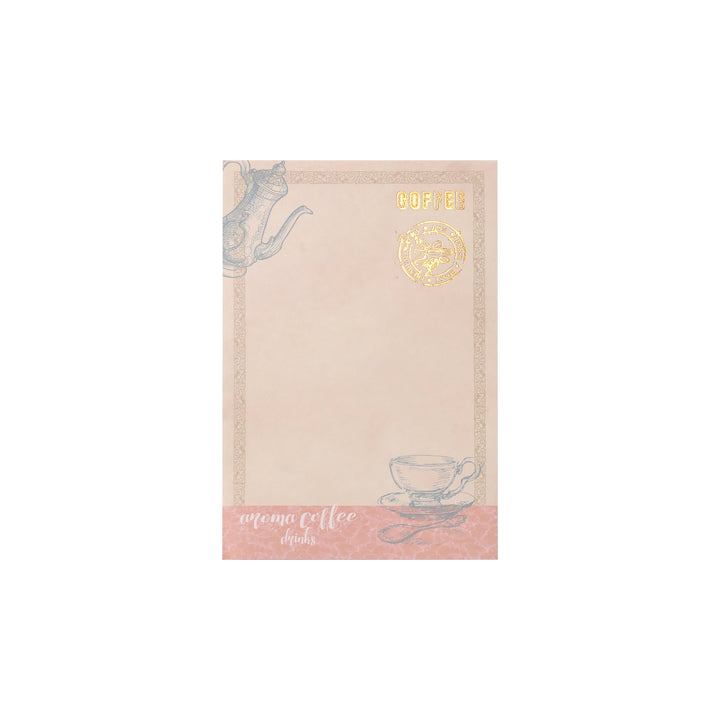 Diary of Old Times Gilded Collage Book - Coffee - 36 Sheets