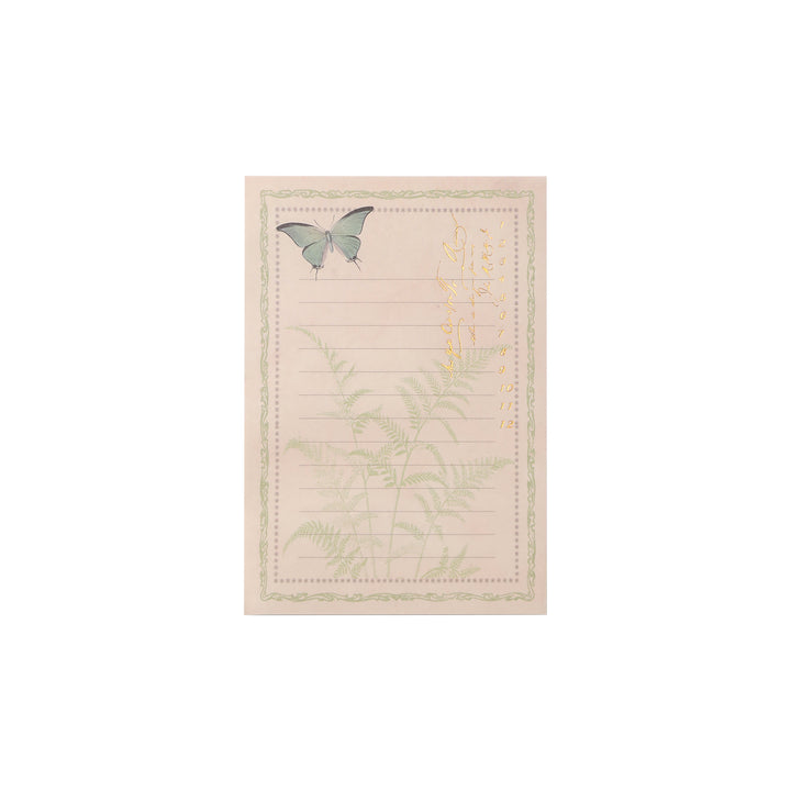 Diary of Old Times Gilded Collage Book - Ferns - 36 Sheets