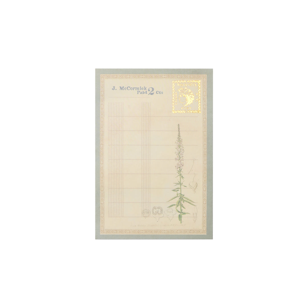 Diary of Old Times Gilded Collage Book - Flowers - 36 Sheets