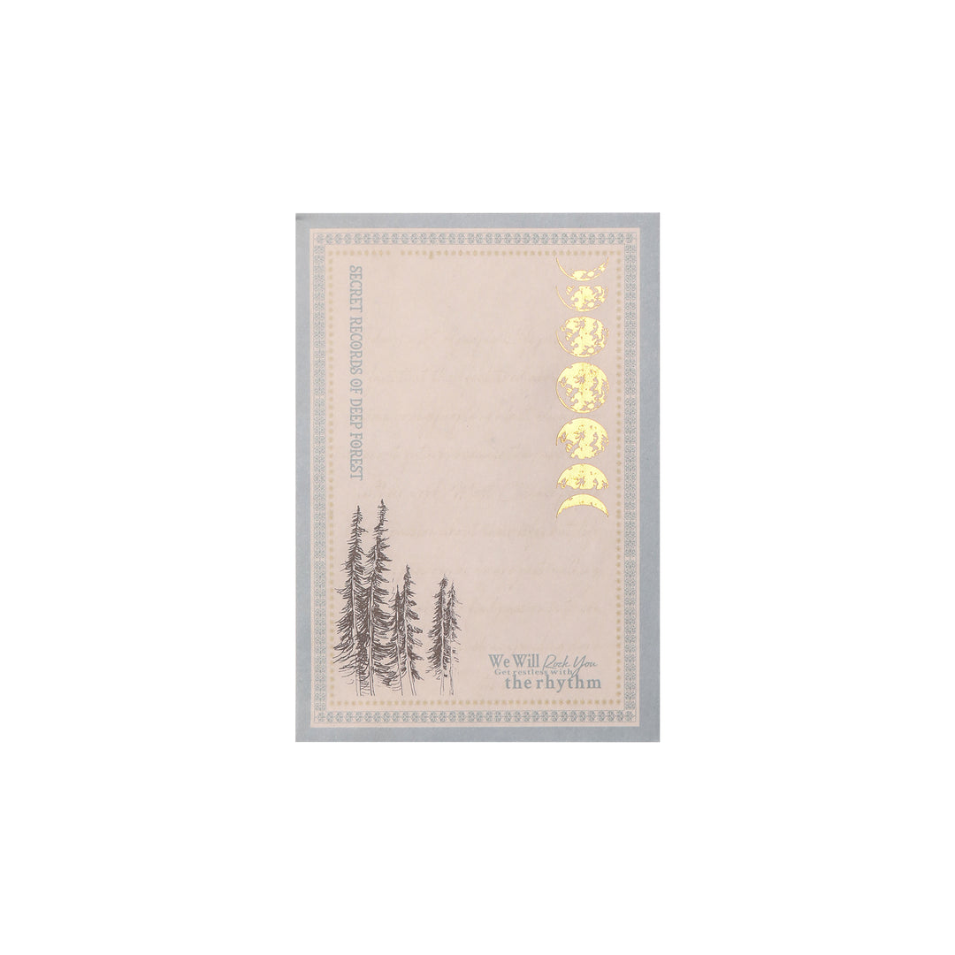 Diary of Old Times Gilded Collage Book - Jungle of the Milky Way - 36 Sheets