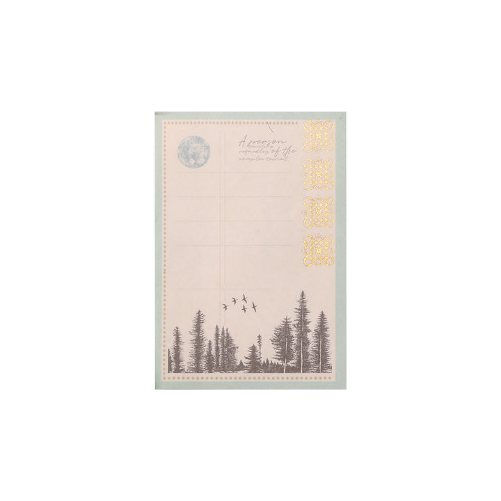 Diary of Old Times Gilded Collage Book - Jungle of the Milky Way - 36 Sheets