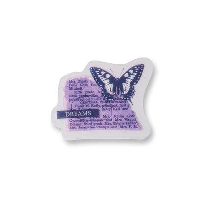 Dream Butterfly Stickers - 30 Pcs