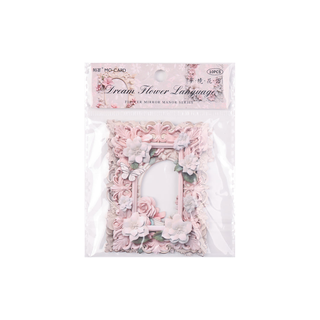 Dream Flower Language Scrapbook Paper - 10 Sheets