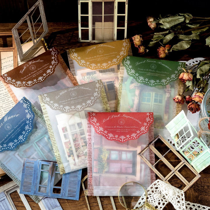Dream in the Window Collage Scrapbook Paper Pack - 60 Pcs