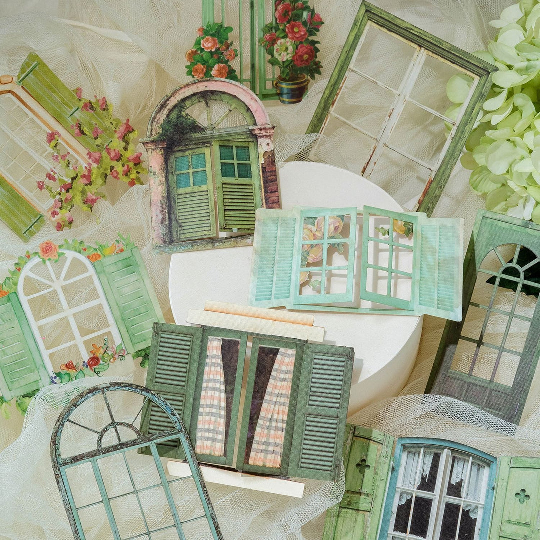Dream in the Window Collage Scrapbook Paper Pack - 60 Pcs