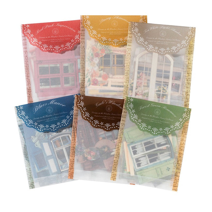 Dream in the Window Collage Scrapbook Paper Pack - 60 Pcs