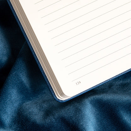 Embrace the Light Notebook - A5 - Lined - Navy Blue