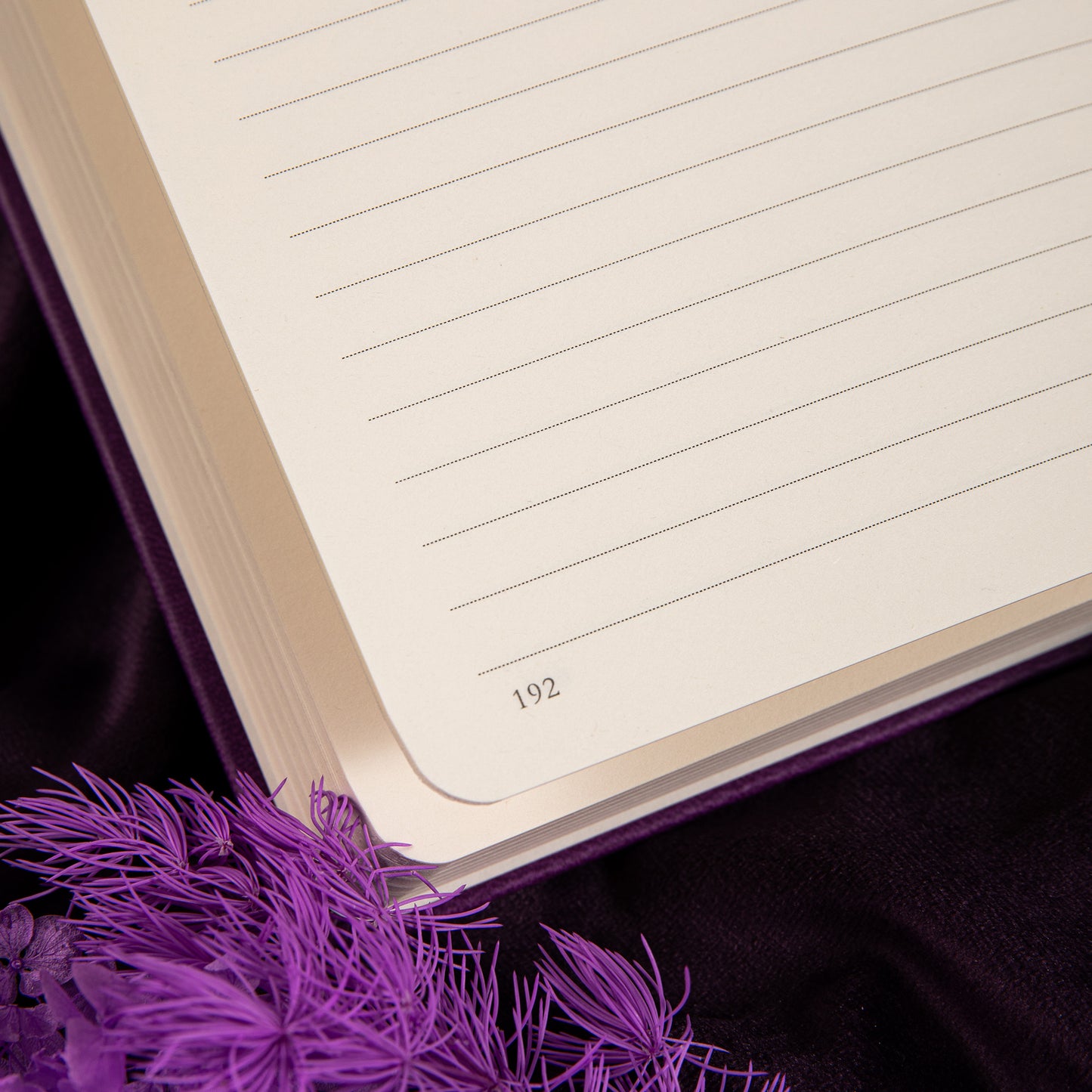 Embrace the Light Notebook - A5 - Lined - Purple