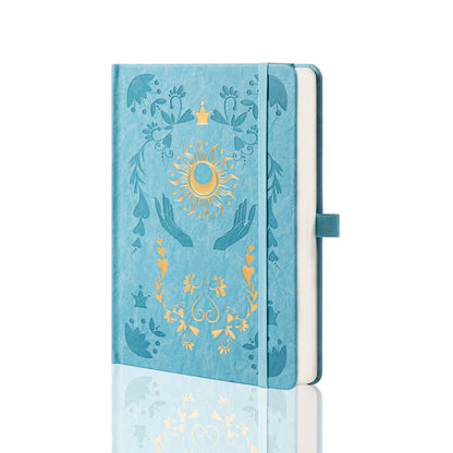 Embrace the Light Notebook - A5 - Lined - Sky Blue