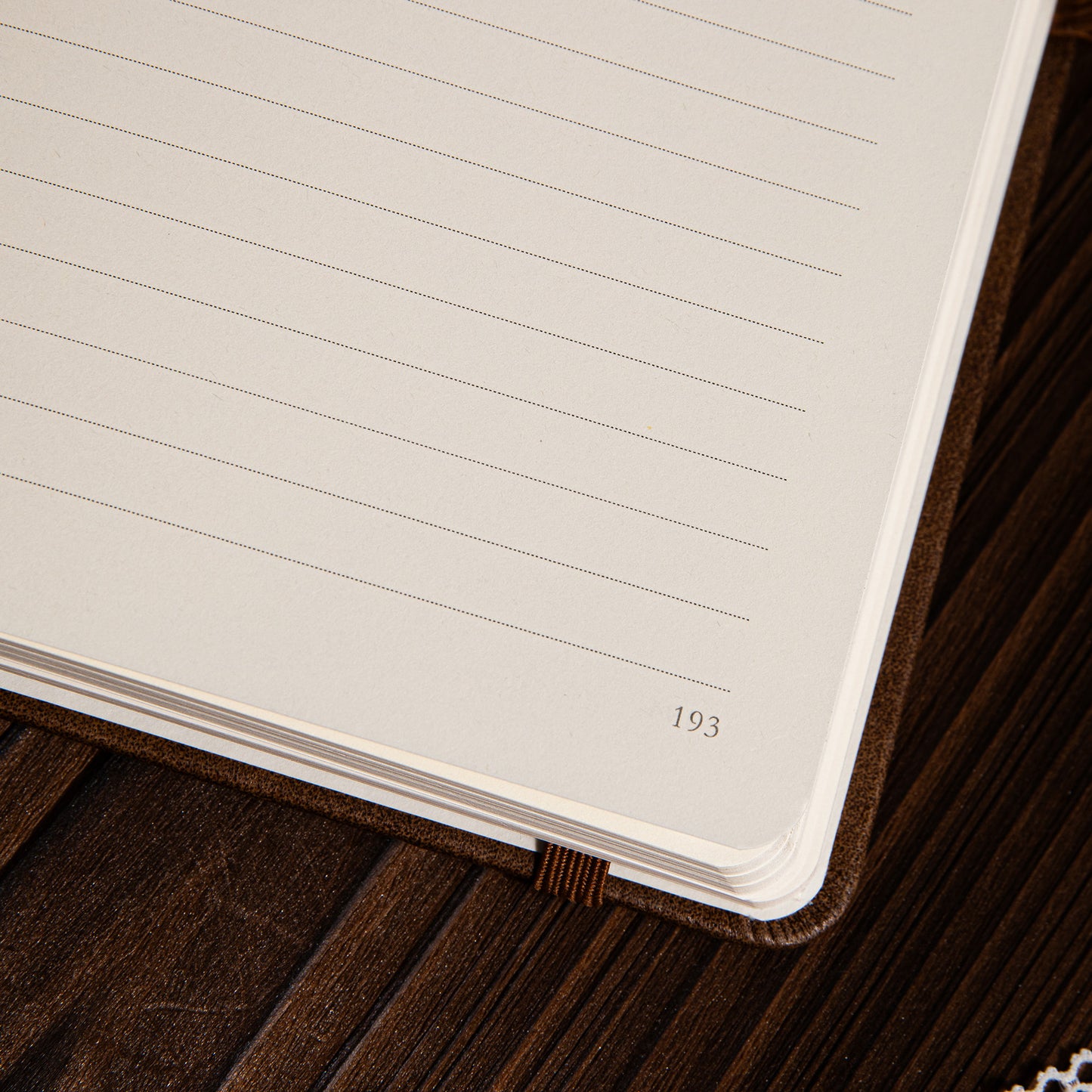 Embrace the Light Notebook - A5 - Lined - Tan