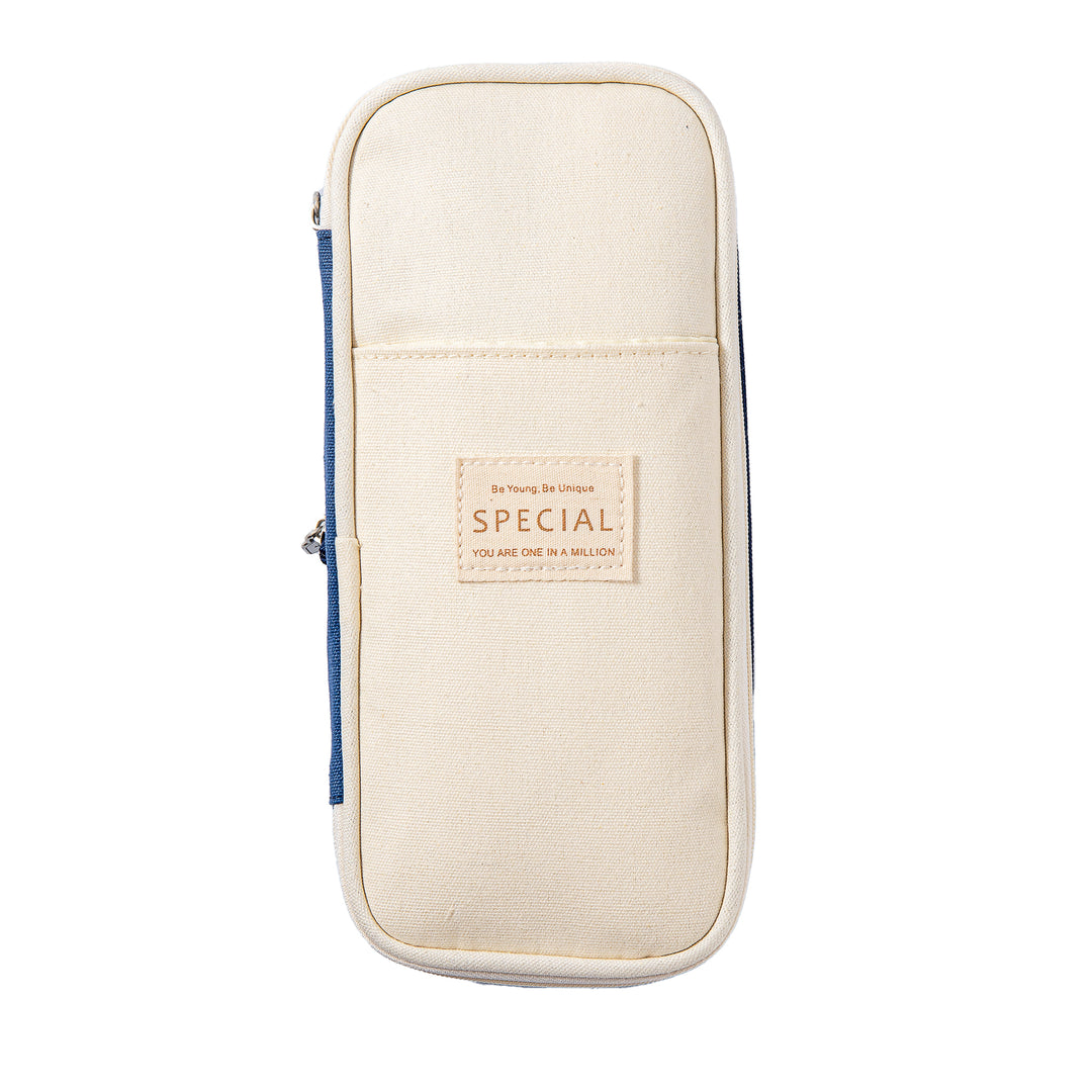 Extensible Pencil Pen Case Large Version - Dark Blue