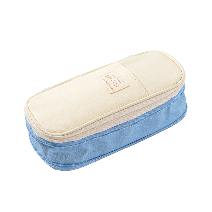 Extensible Pencil Pen Case Large Version - Sky Blue