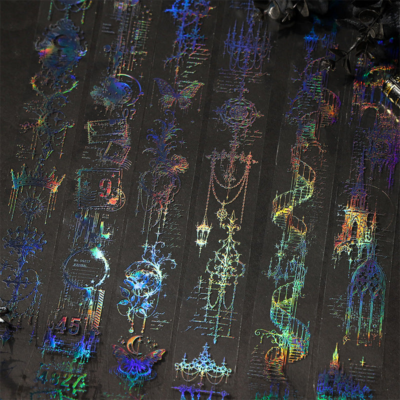 Fall into the Night Holographic PET Tape