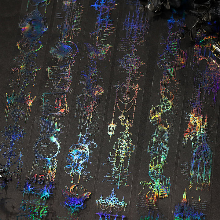 Fall into the Night Holographic PET Tape